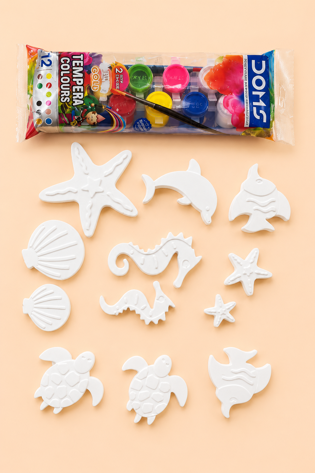 TWINTAZ’s DIY Ocean theme toys & 12 colours of Painting Kit for Kids & Adult - Image 3