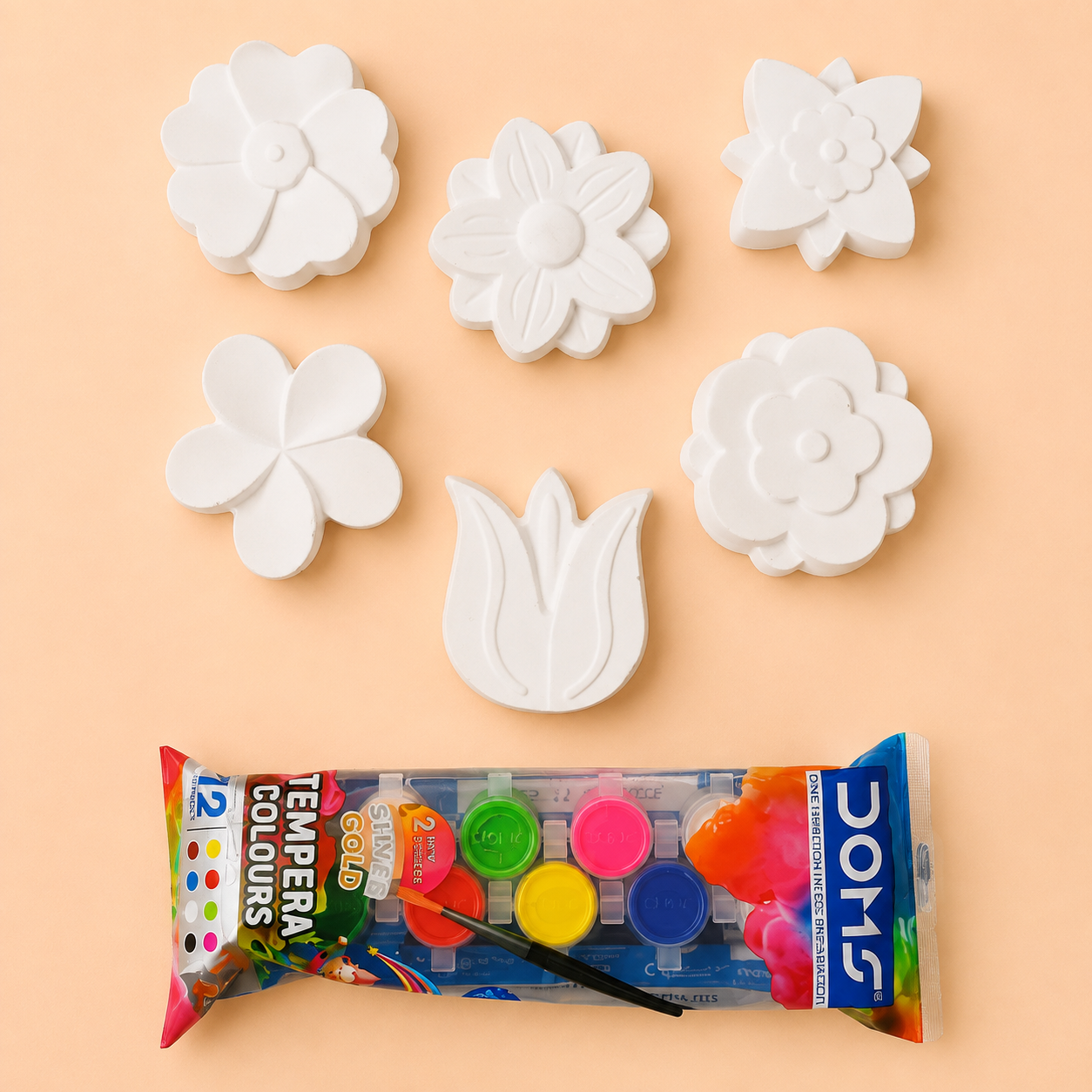 TWINTAZ’s DIY Flowers theme toys & 12 colours of Painting Kit for Kids & Adult - Image 3