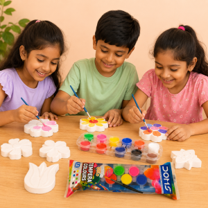 TWINTAZ’s DIY Ocean theme toys & 12 colours of Painting Kit for Kids & Adult