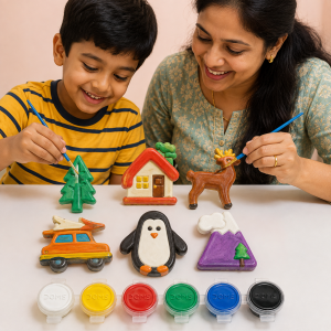 TWINTAZ’s DIY Mould & Paint Craft Kit for Kids & Adult