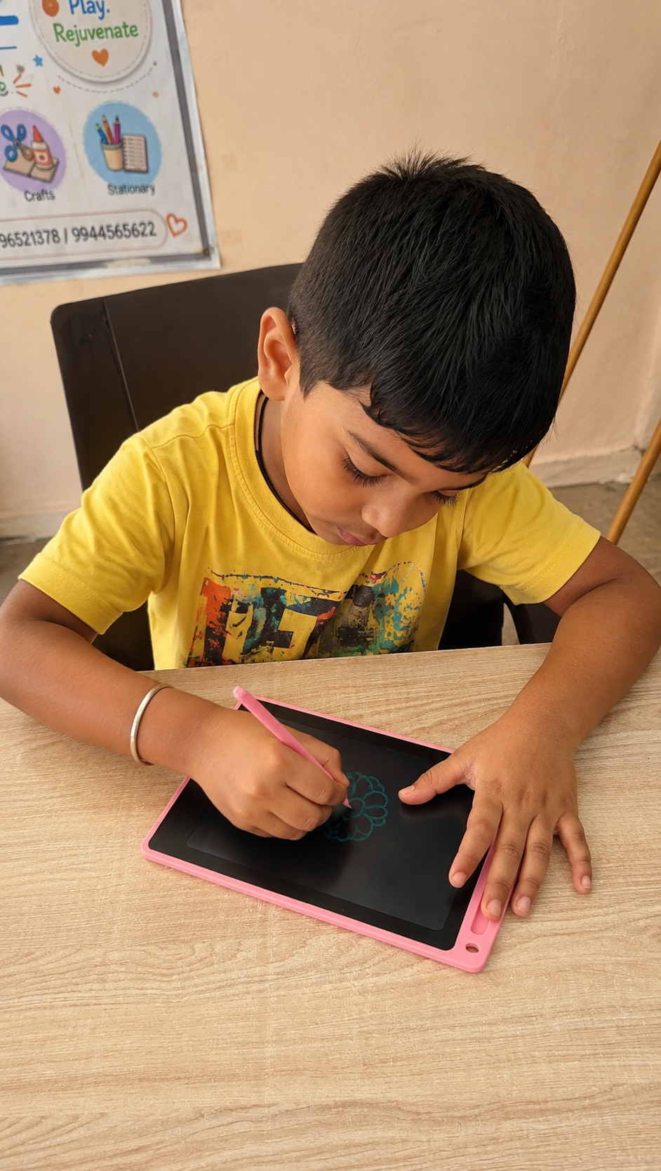 TWINTAZ LCD Writing Tablet 12 Inch | Colourful Erasable Writing Board with Stylus Pen | Reusable LCD Writing Pad for Kids & Adults | Drawing, Writing, Doodling, Math Practice & Brainstorming | Eco-Friendly Learning Toy - Image 2