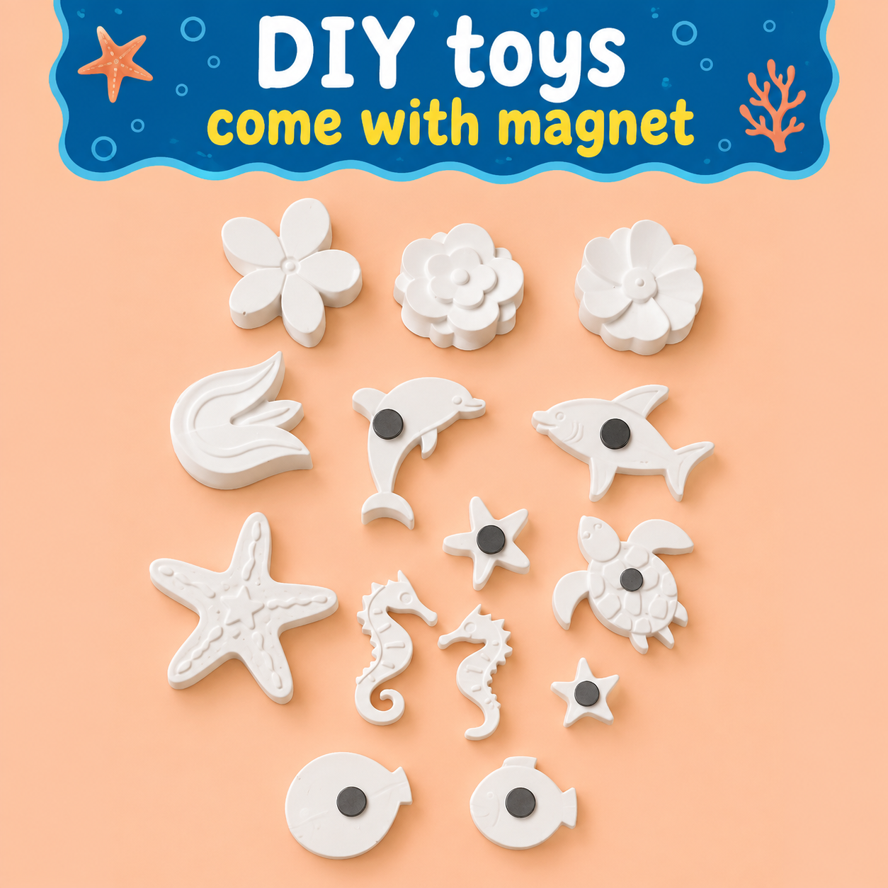 TWINTAZ’s DIY Baby animals’ theme toys &12 colours of Painting Kit for Kids & Adult - Image 4